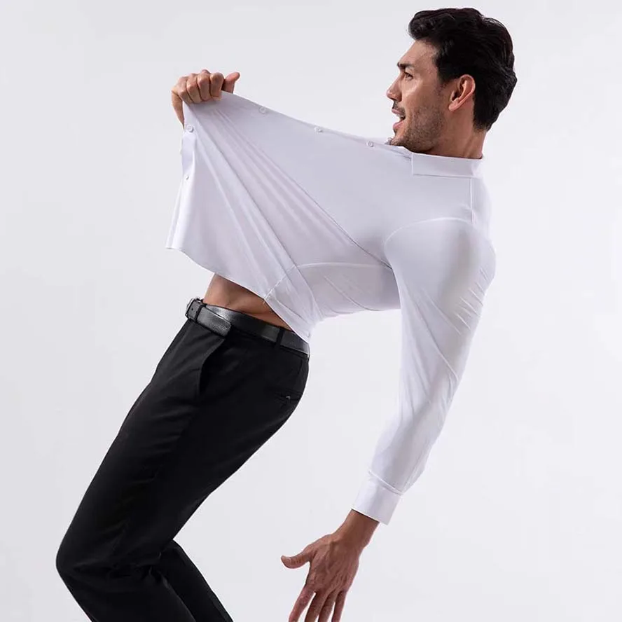 Camisa elástica táctica transpirable manga larga resistente a abrasión - imagen 4