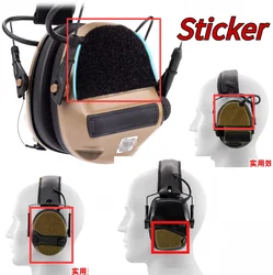 Pegatina táctica protectora velcro esponjosa para airsoft caza