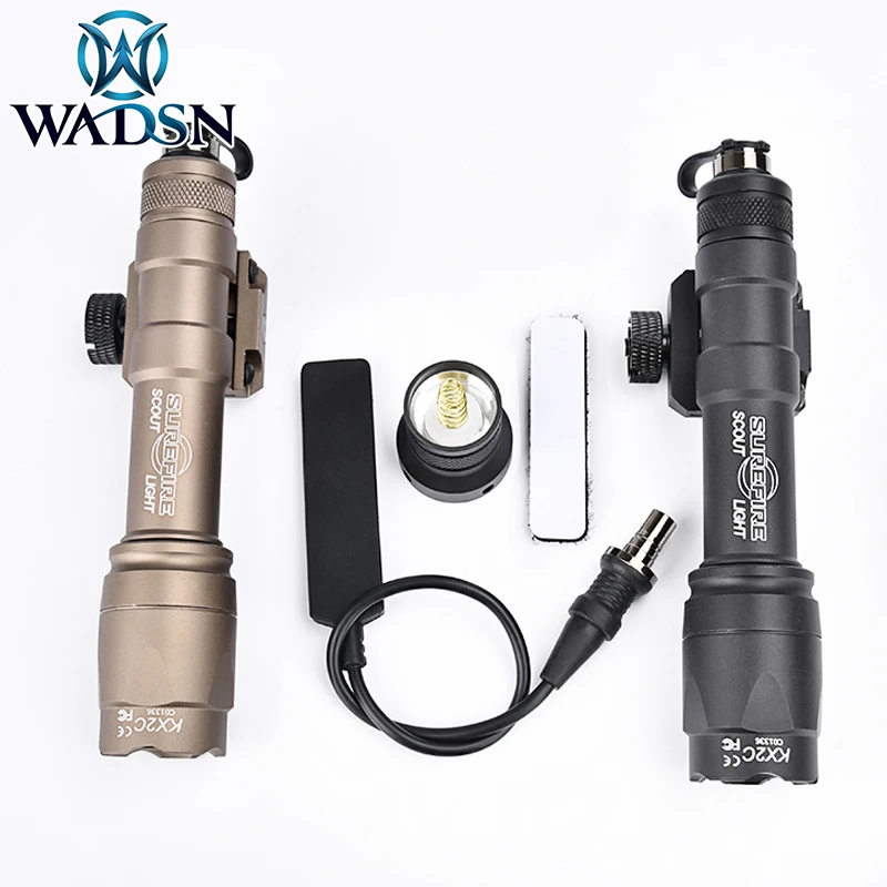 WADSN M600 linterna táctica metálica con interruptor de doble función - imagen 5