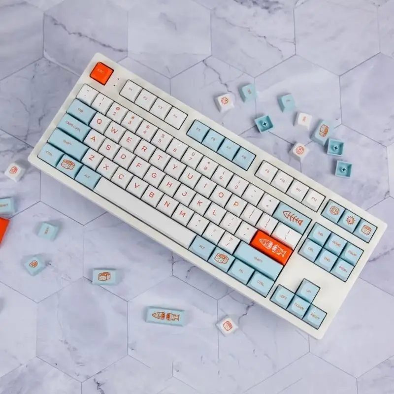 Teclas XDA PBT antidesgaste, calor y tacto mejorado para escritura - imagen 5