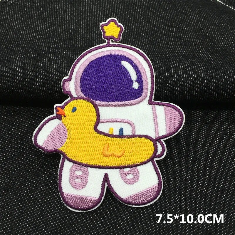 Conjunto de parches astronauta