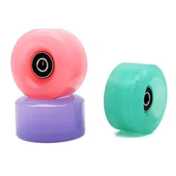 Ruedas PU 82A para patines de rueda doble con rodamientos