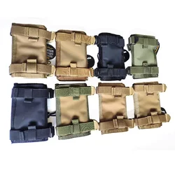 Bolsa táctica de brazo con cierre para mapas, documentos y paintball