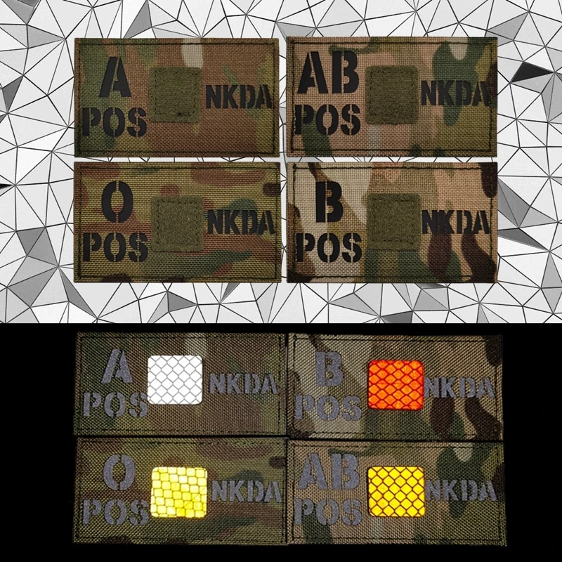 Parche táctico de identificación IR reflectante para casco - imagen 4