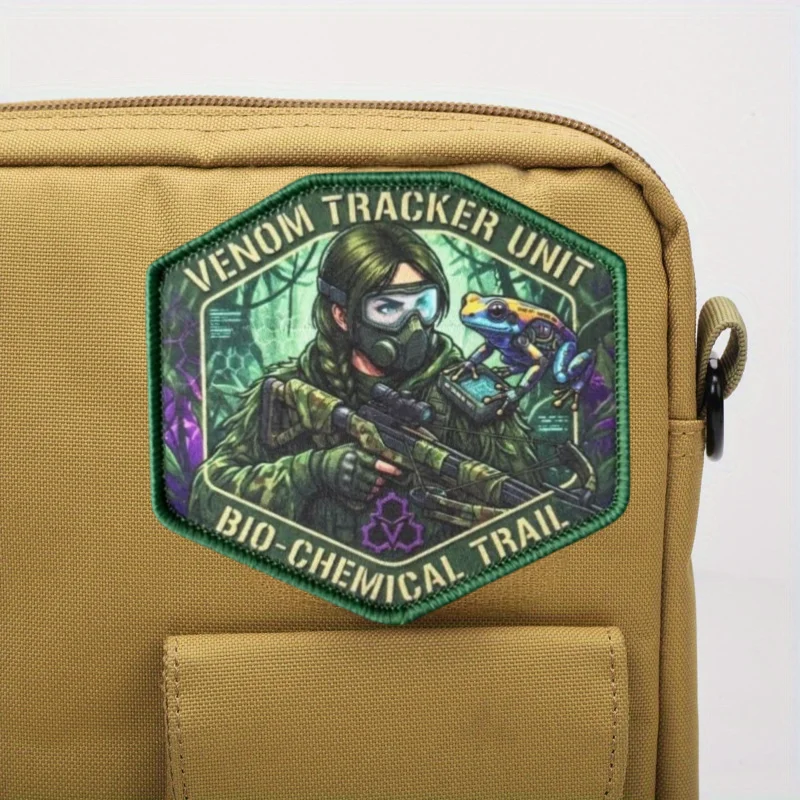 Parche táctico anime con velcro (gancho y bucle) para gorras o mochilas - imagen 2