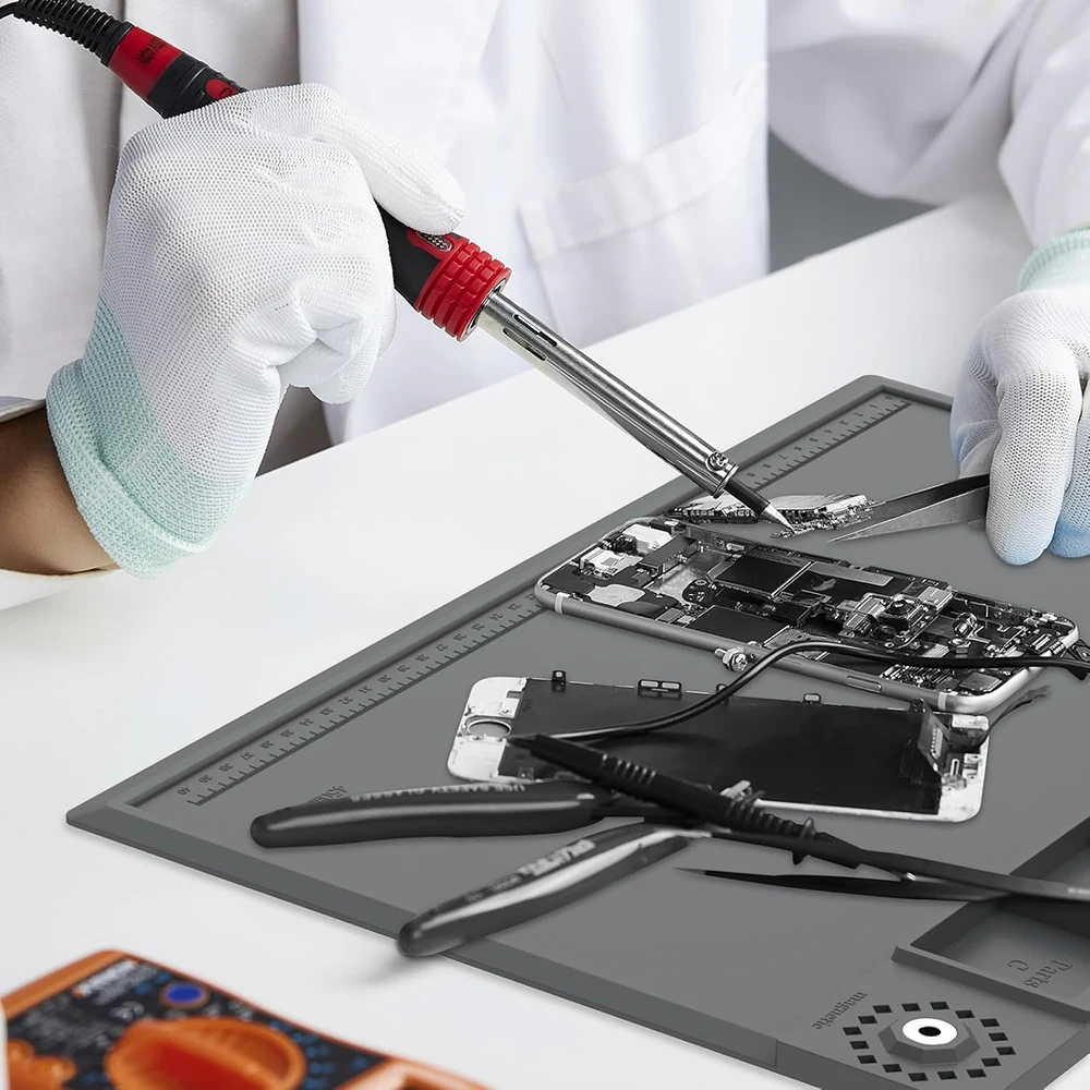 Alfombrilla de limpieza táctica para armas de silicona resistente - imagen 2