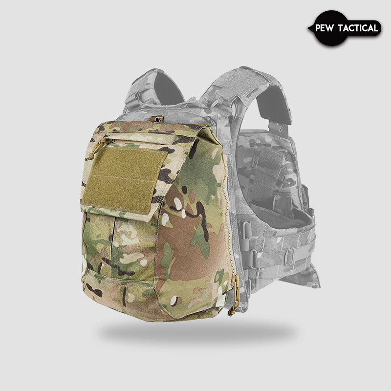 PEW Tactical Chaleco táctico con panel trasero ZIP-ON - imagen 5