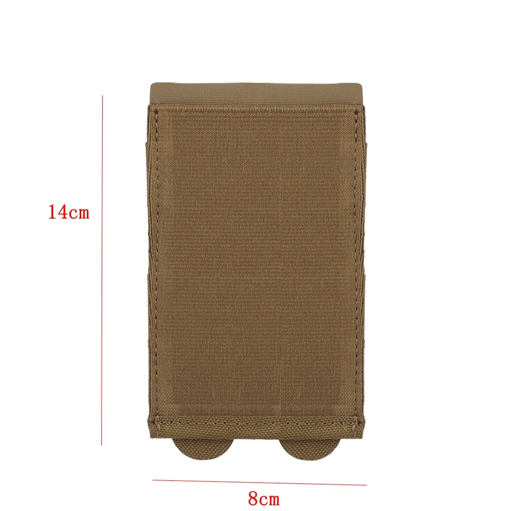 Porta cargadores MOLLE elástico abierto superior para rifle
