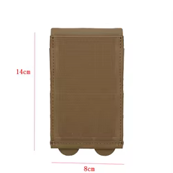 Porta cargadores MOLLE elástico abierto superior para rifle