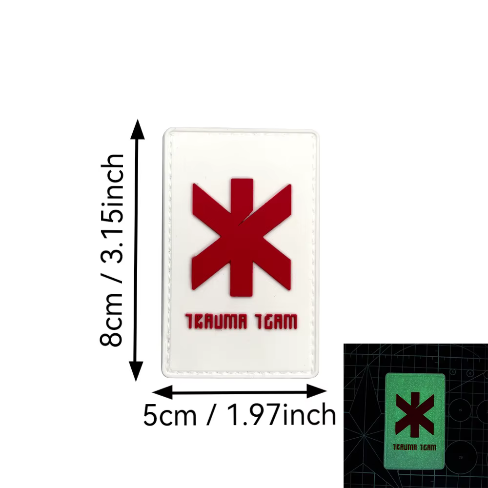 Parche táctico PVC 3D funcional para mochila y equipamiento MOLLE - imagen 3