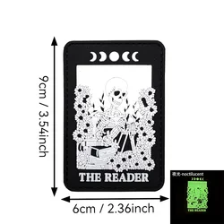 Parche táctico THE LECTOR PVC morale para airsoft y uniforme militar
