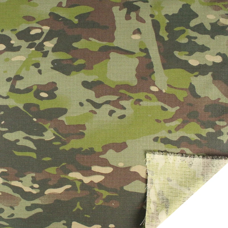 Tela camuflaje Ripstop algodón poliéster militar para confección