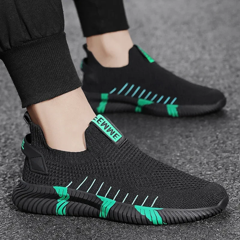 Mocasines sin cordones hombre – Ligeros de malla transpirable otoño - imagen 5