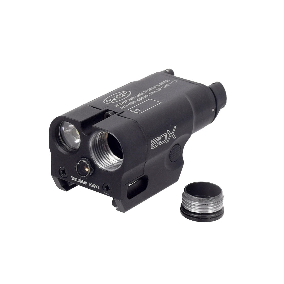 Linterna táctica pistola Zaklamp XC2 con láser y punto rojo LED - imagen 5