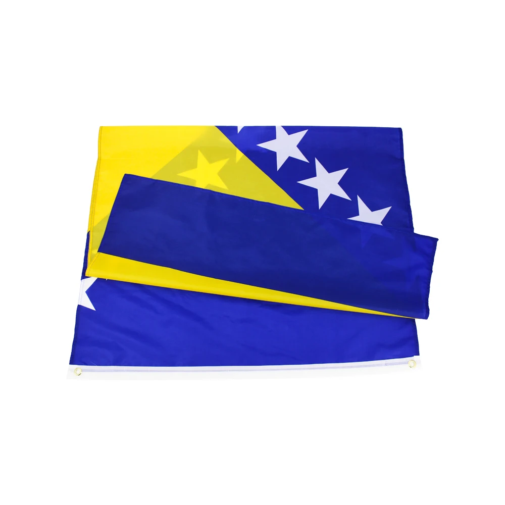 Bandera de Bosnia y Herzegovina BIH para exteriores y coleccionismo - imagen 2