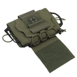 Bolsa primeros auxilios MOLLE liberación rápida para emergencias