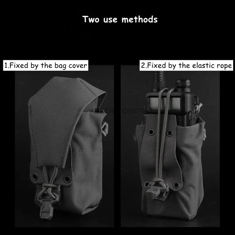Porta radio MOLLE táctica de pecho para cargadores y Airsoft - imagen 5