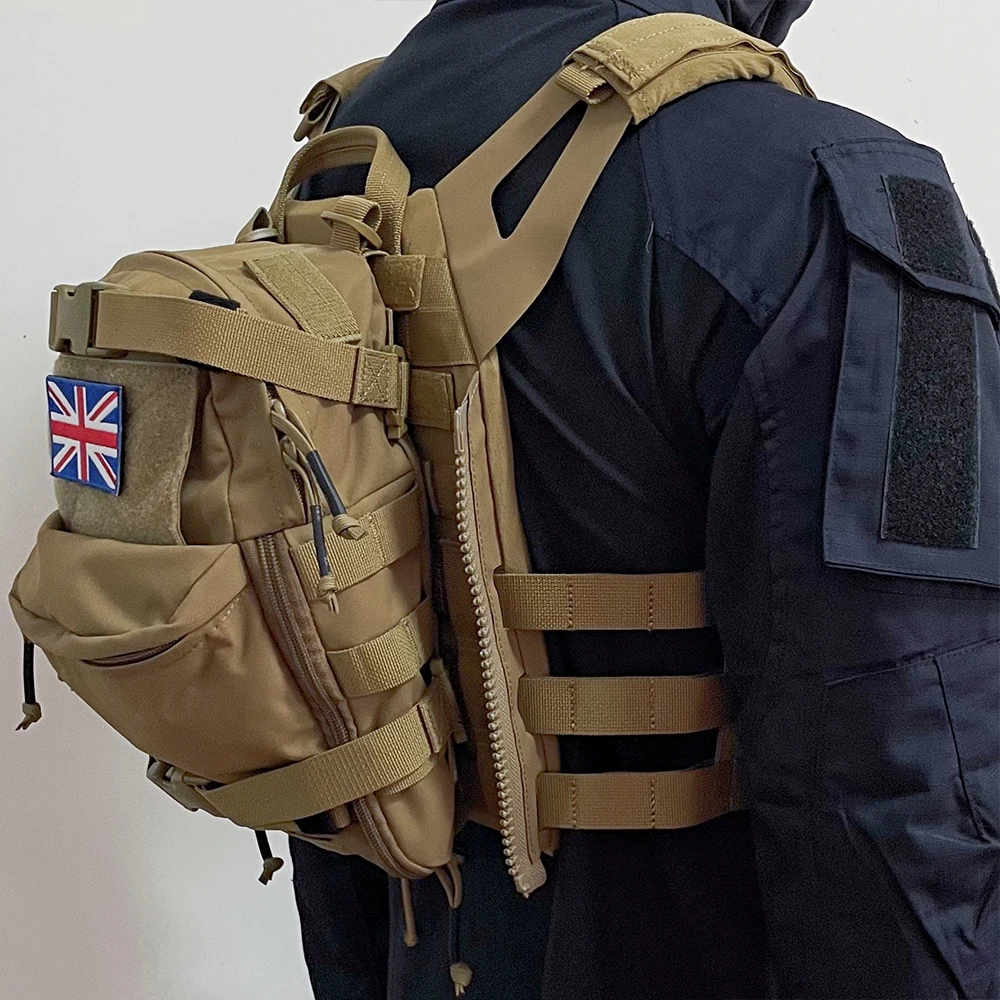 Chaleco táctico JPC de liberación rápida MOLLE Airsoft - imagen 4