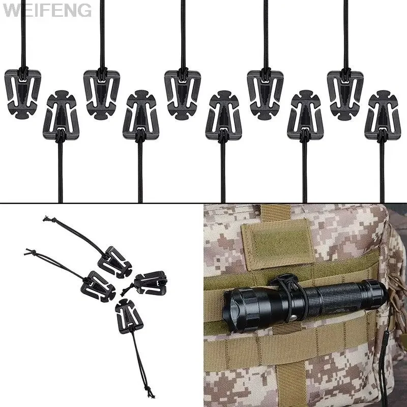 Accesorios MOLLE con anillas en D y Grimloc, cinchas y cuerdas - imagen 4