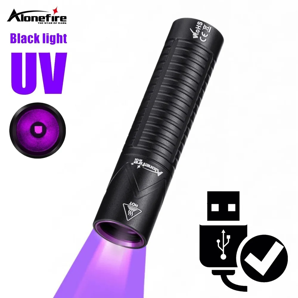 Linterna UV 365 nm compacta
