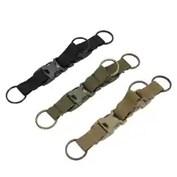 Hebilla táctica MOLLE de nailon con gancho rápido EDC