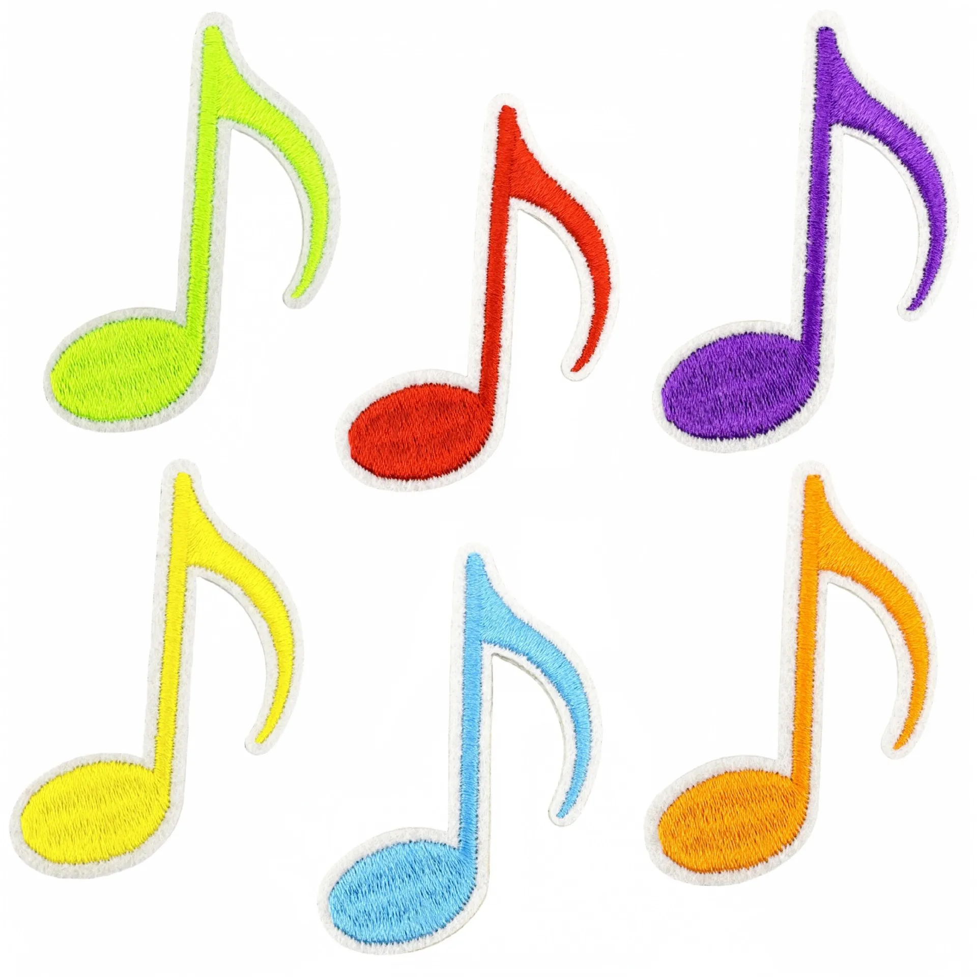Parche bordado con símbolo musical