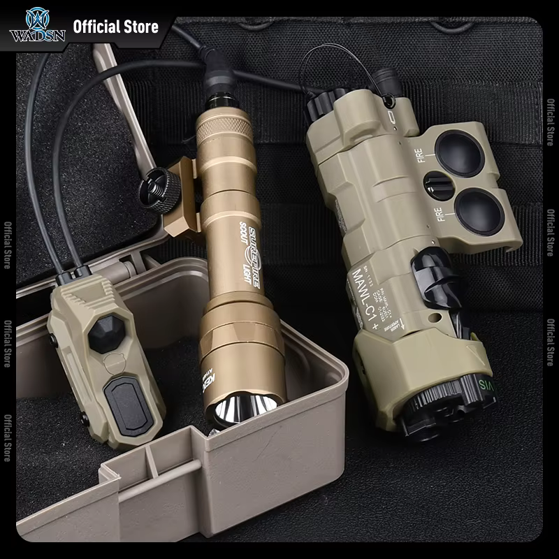 WADSN MAWL Láser IR con punto de mira y luz blanca para arma de caza - imagen 5