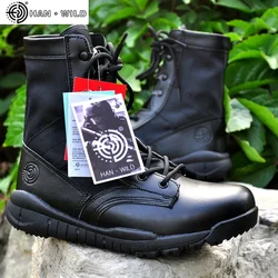 Botas tácticas transpirables verano Oxford combate desierto rodilla