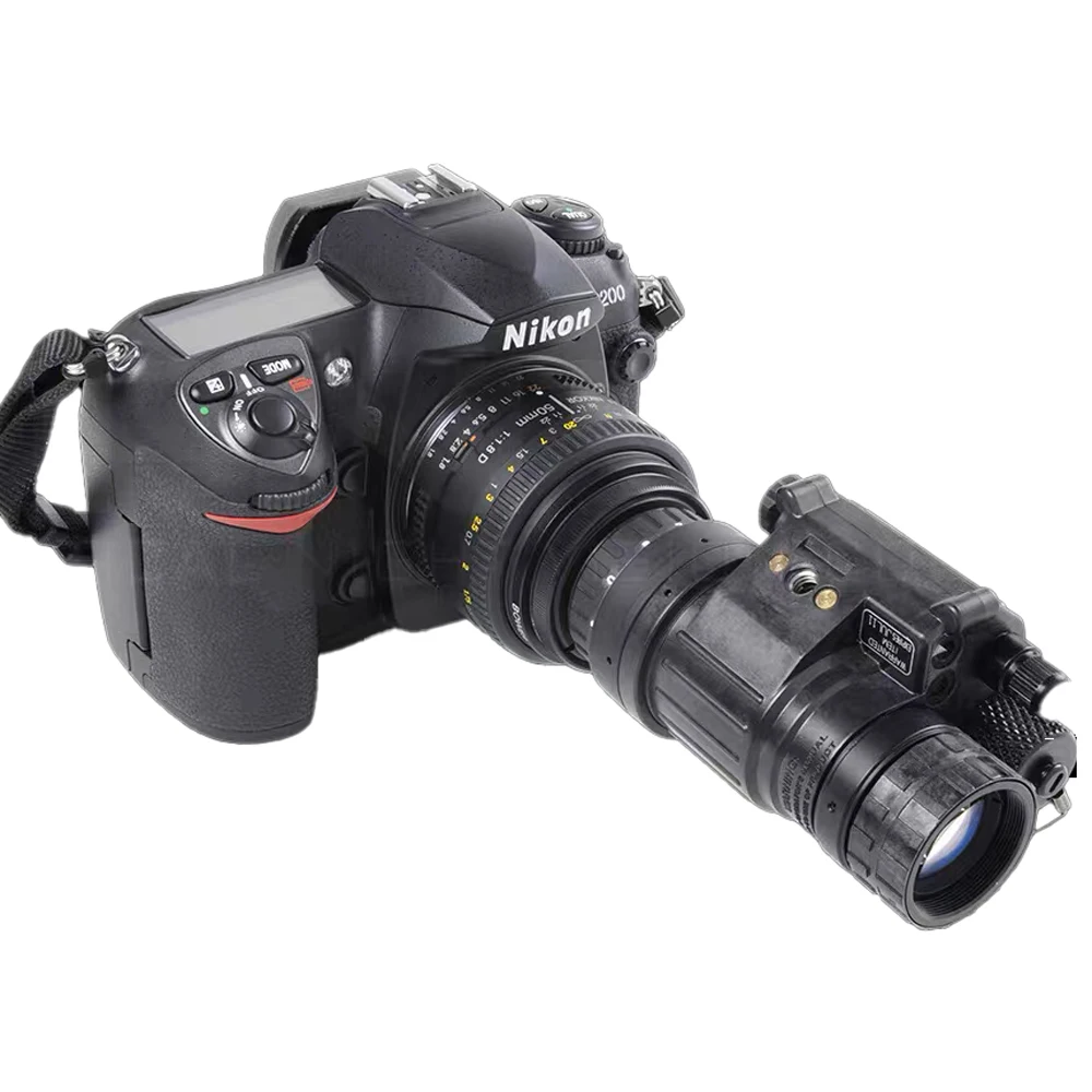 Adaptador visión nocturna PVS-14 táctico para cámara réflex DSLR