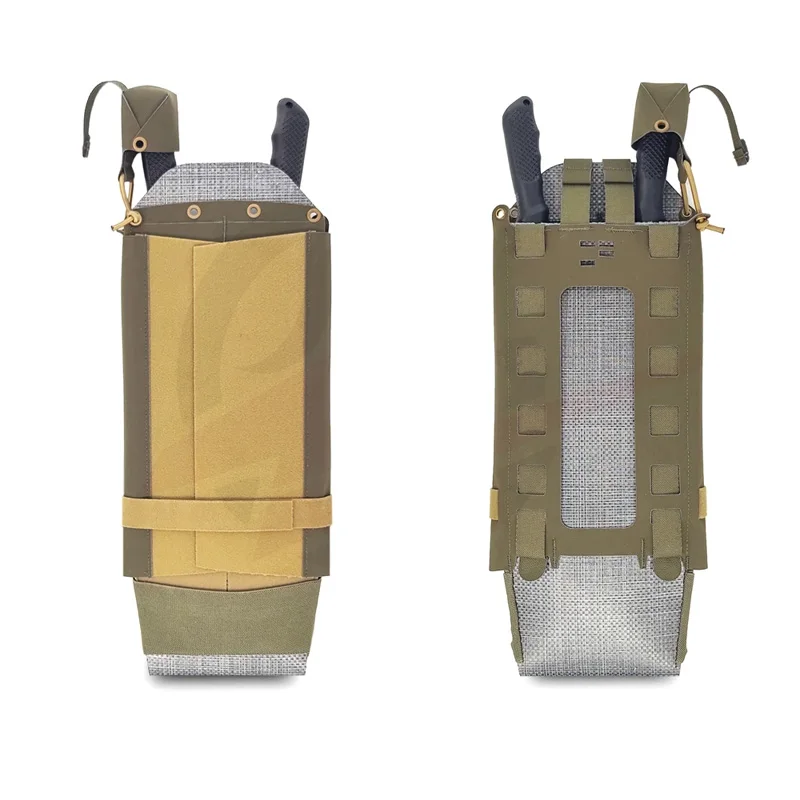 Bolsa táctica camuflaje para herramientas y accesorios en chaleco