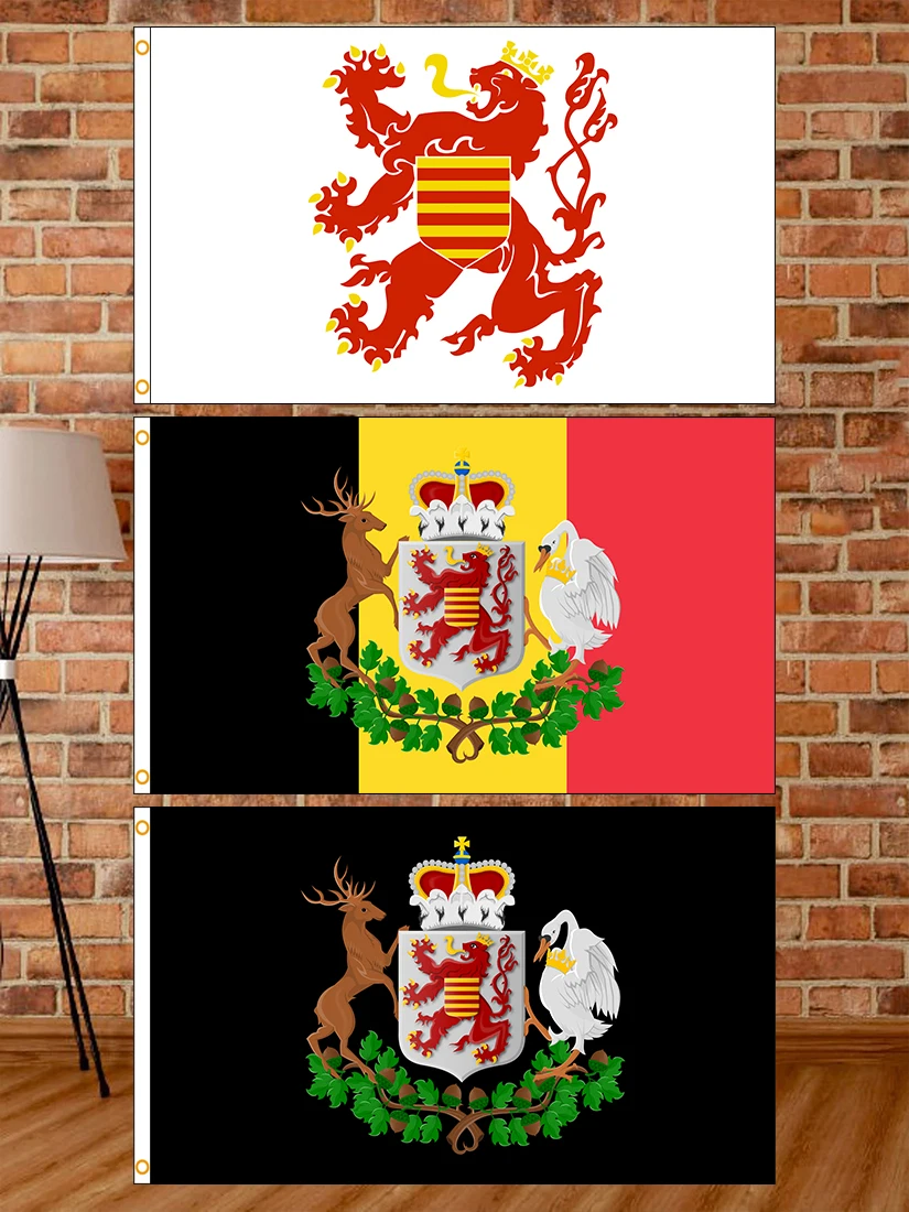 Bandera de Liège de Bélgica en polyester 90x150cm
