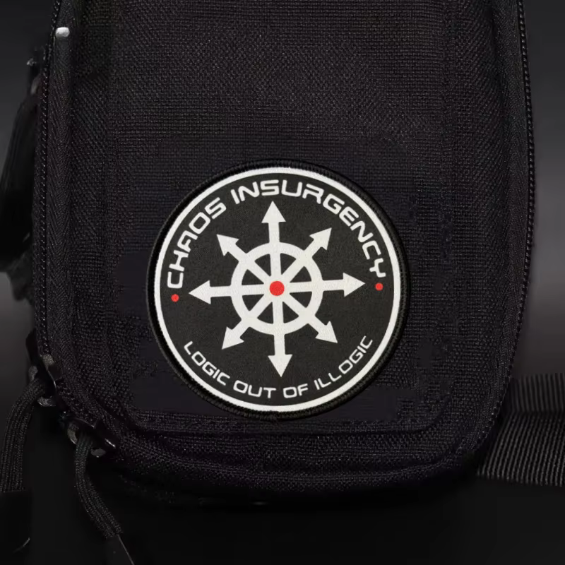 Parche táctico SCP Chaos Rebels – Moral militar impreso gancho y bucle - imagen 3