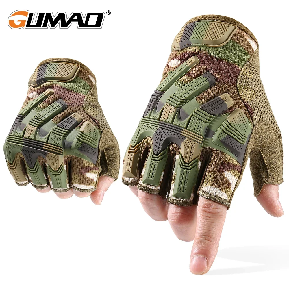 Guantes tácticos antideslizantes – Pantalla táctil, Airsoft y caza - imagen 2