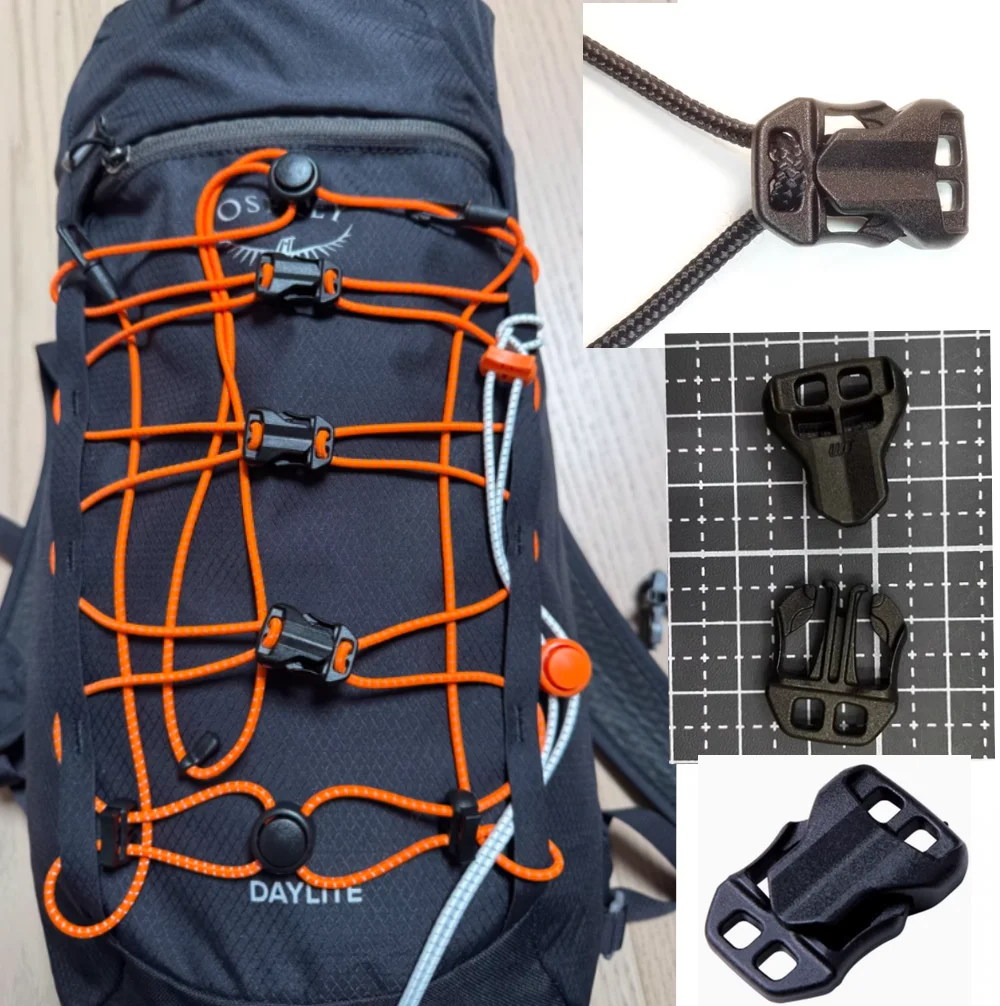Bolsa táctica ultraligera con hebilla WJ y sistema de cuerda - imagen 5
