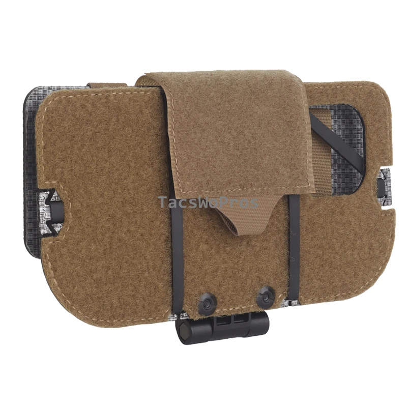 Bolsa MOLLE plegable teléfono mapas soporte táctico chaleco airsoft - imagen 3
