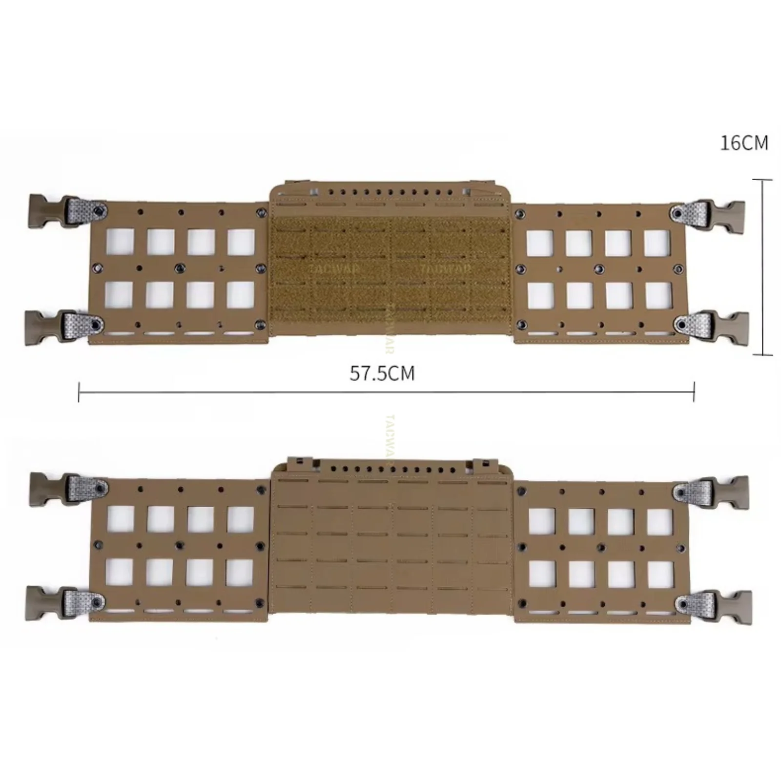 Plataforma de Pecho Táctica MOLLE para Airsoft, radio y bolsas MAG - imagen 2