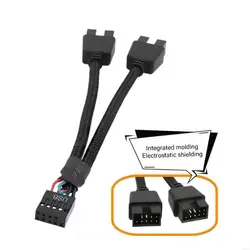Cable USB 2.0 divisor antiinterferencias nylon resistente para PC