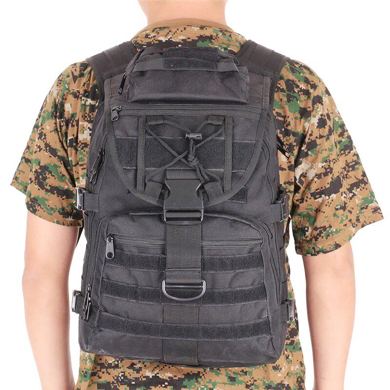 Modelo X7 Mochila táctica Molle para camping, senderismo - imagen 5