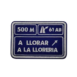 Parches Velcro bordados alfabeto español – Personalización táctica