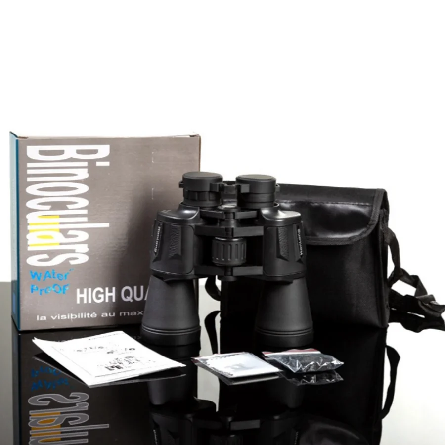 Binoculares HD con prisma BAK4, largo alcance para aves y excursiones - imagen 4