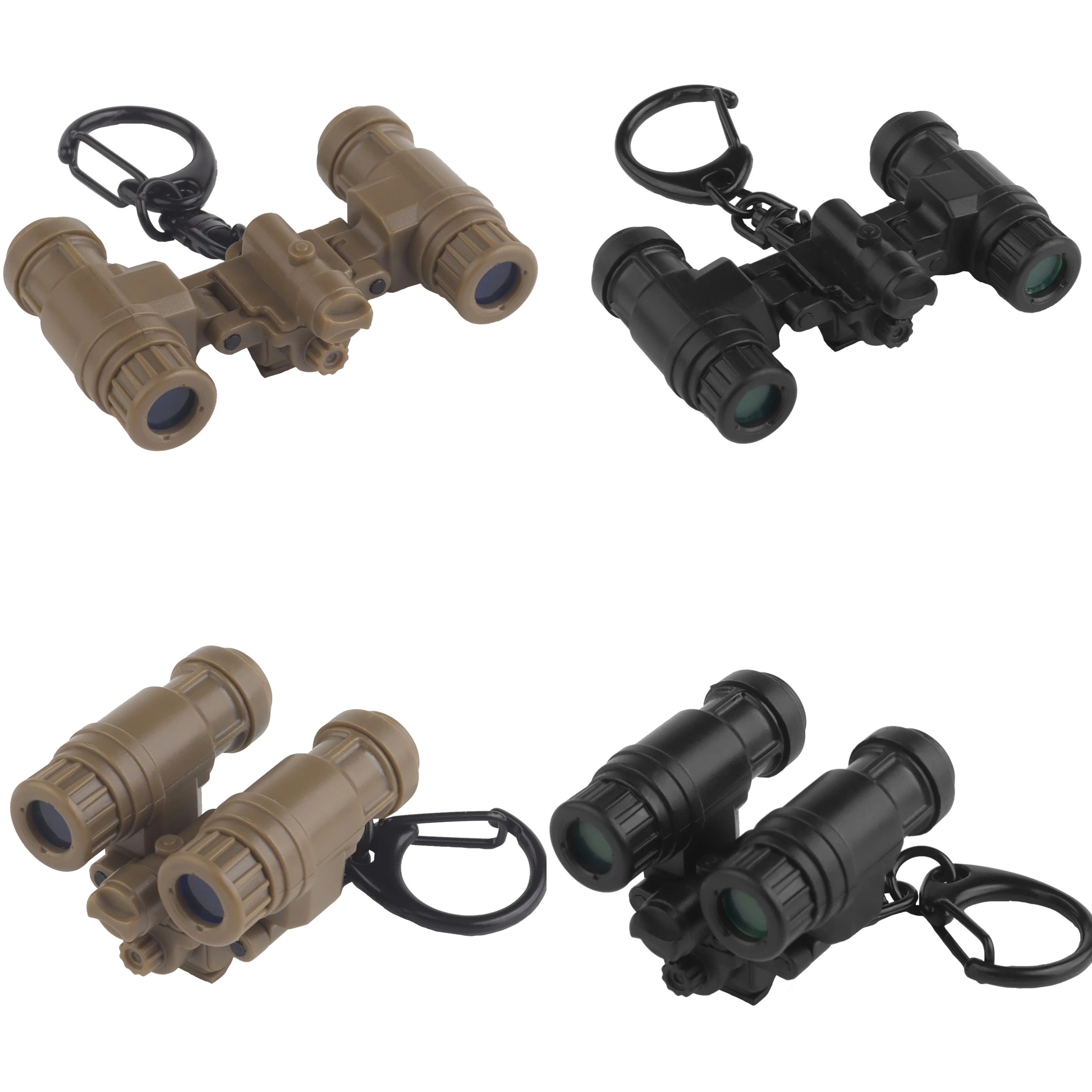 Llavero táctico NVG visión nocturna para mochila y llaves - imagen 3