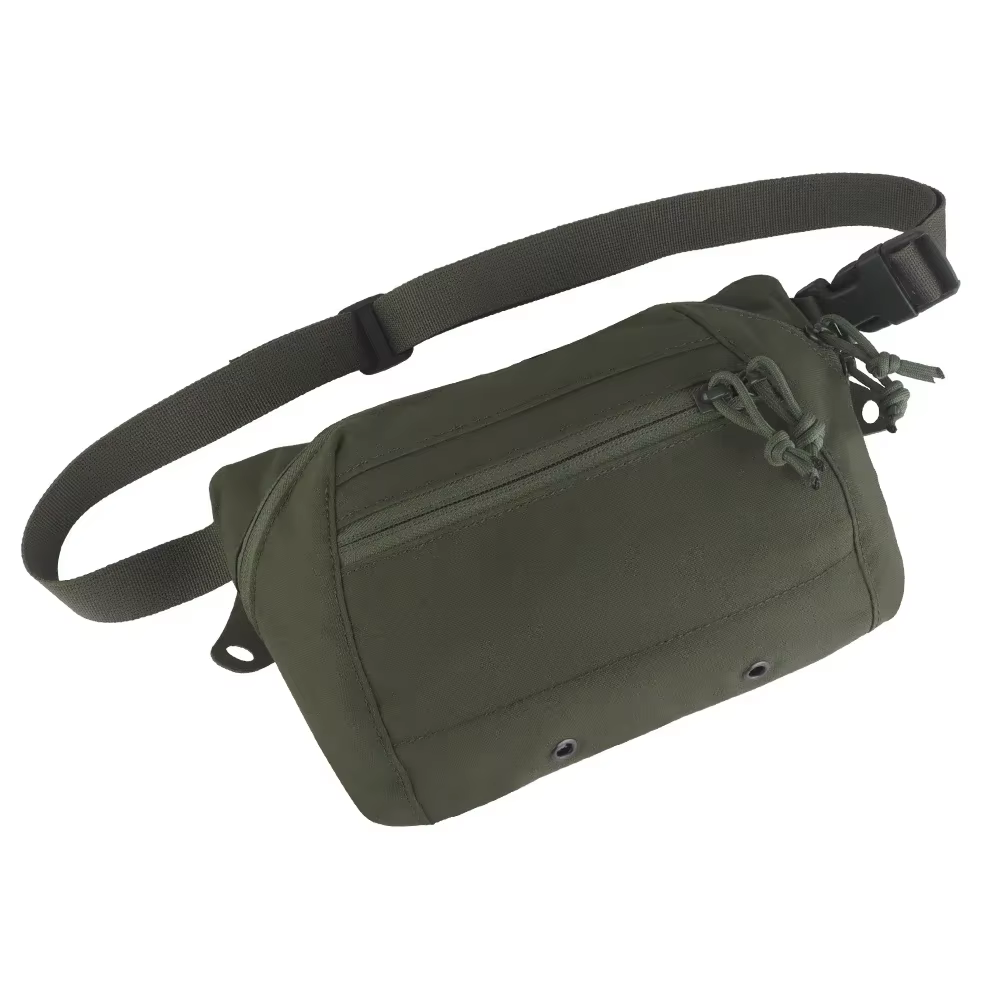 Riñonera táctica impermeable con bolsillos camuflaje para correr - imagen 3