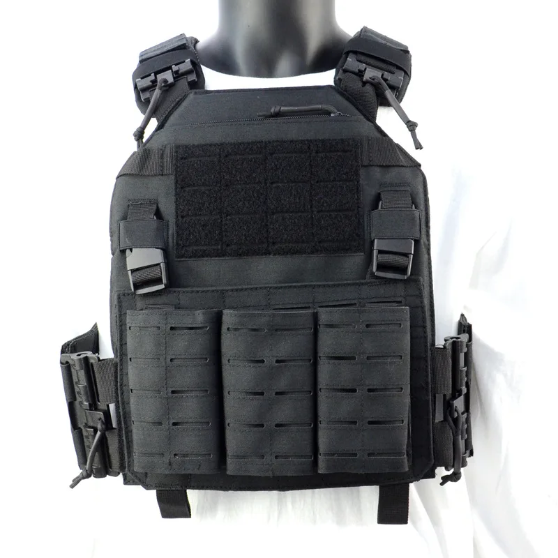 Chaleco táctico MOLLE modular con liberación rápida