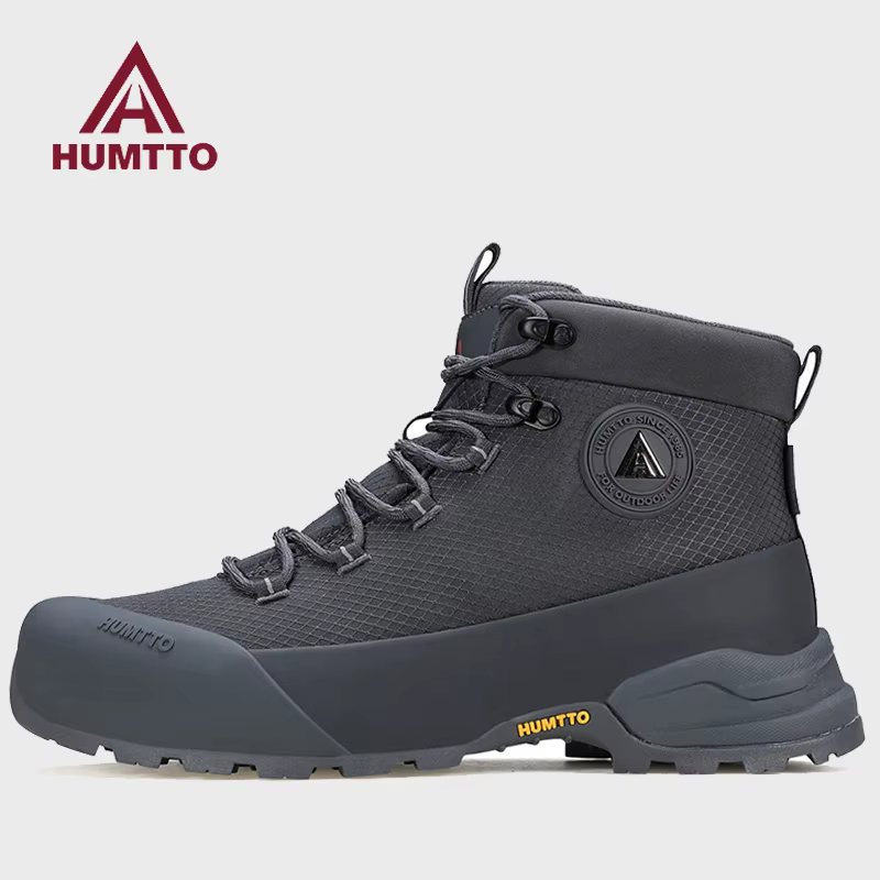 HUMTTO Botas de senderismo invierno para hombre, escalada y caza
