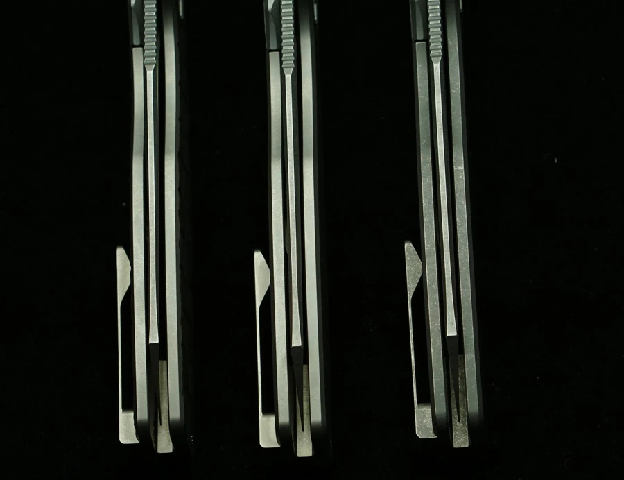 Cuchillo desplegado completo