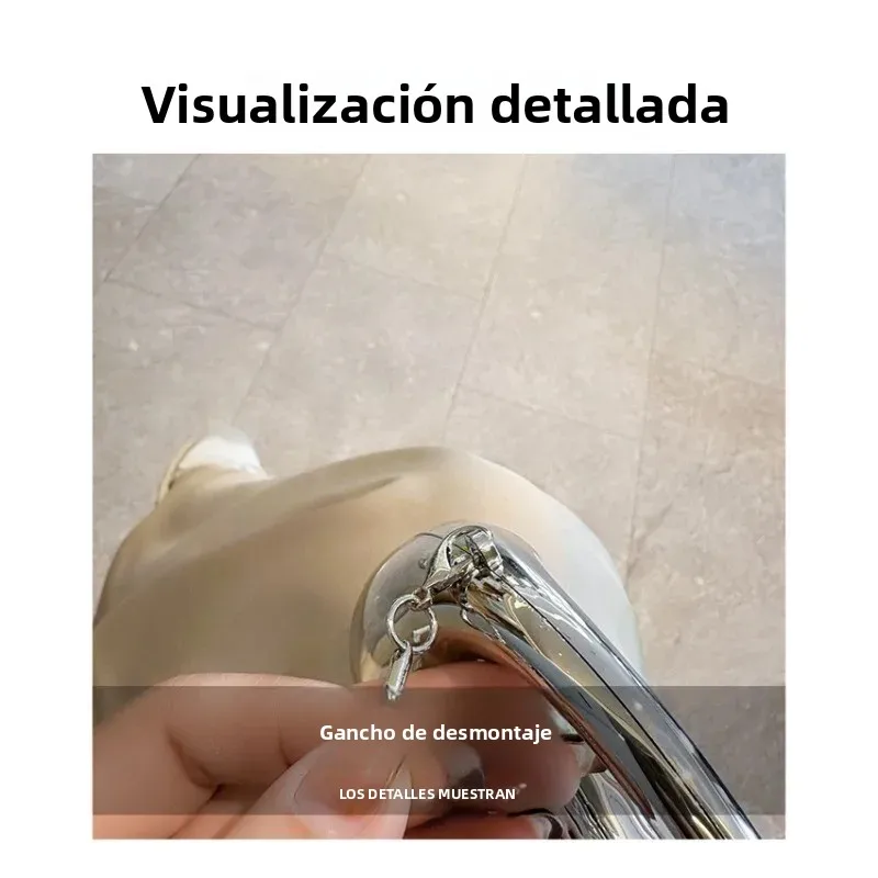 Bolso bandolera infantil de luna creciente con cadena acrílica - imagen 2