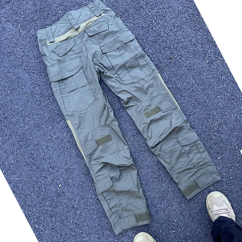 Pantalones de combate tácticos nylon y algodón Verde Ranger - imagen 5