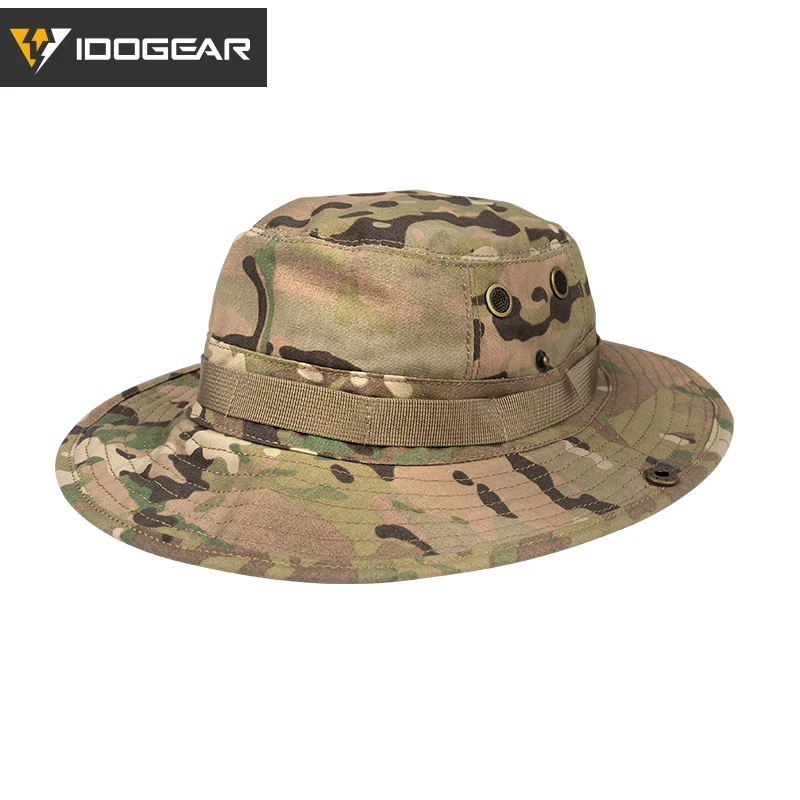 Detalle de la gorra para pesca y actividades al aire libre