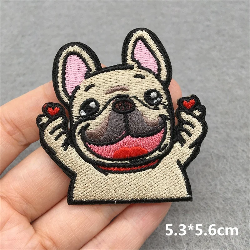 Parche bordado gato animado para planchar – Termoadhesivo