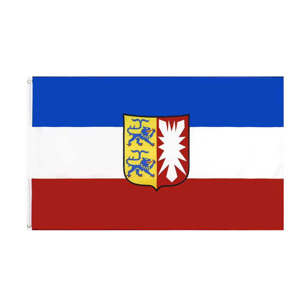 Bandera de Schleswig-Holstein de polyester 90x150 cm